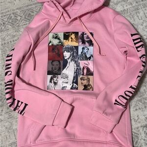 Taylor Swift Pink Hoodie adult XS